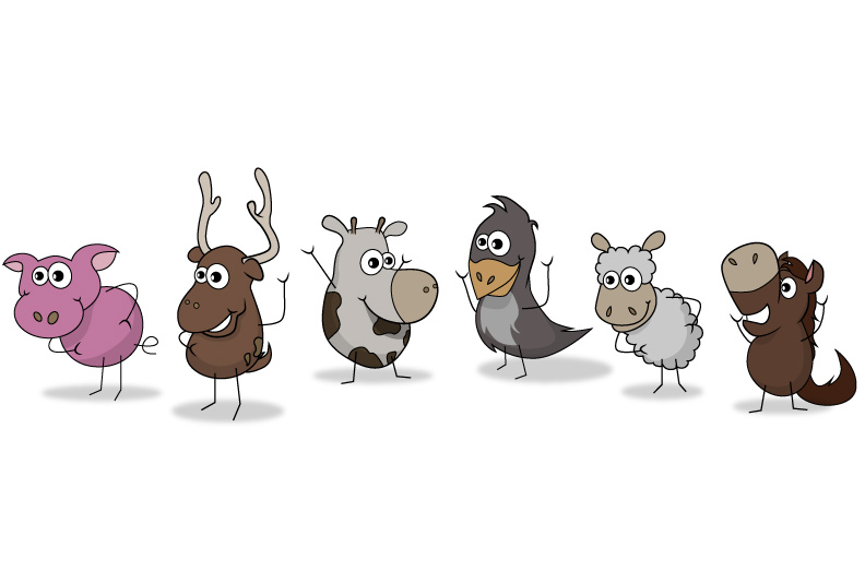 Simplified Animals